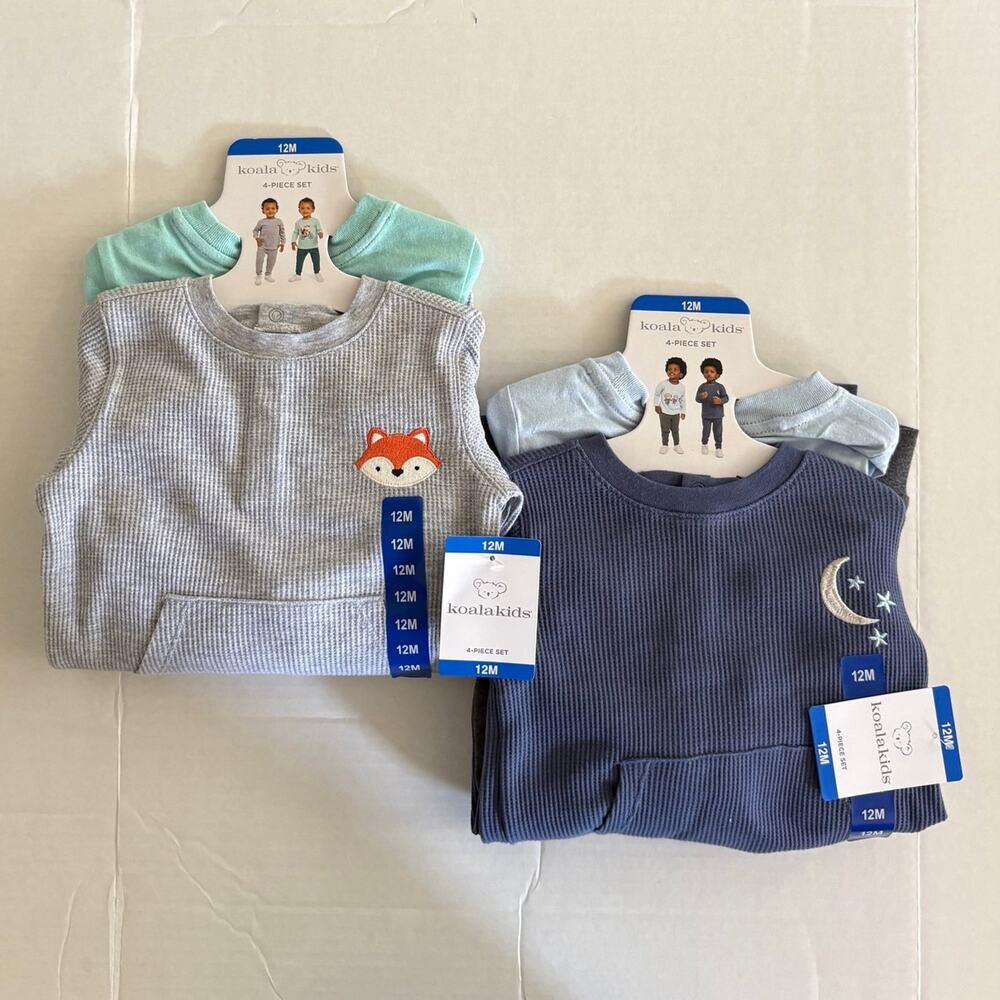 Koala Baby 4-piece Thermal 4-Set